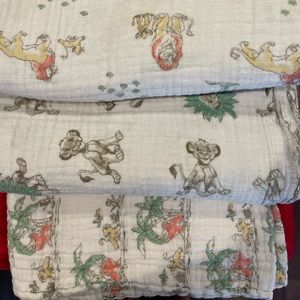 The lion king Aden + Anais swaddles